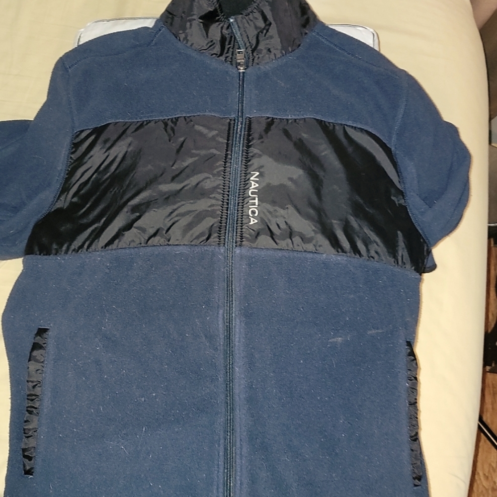 Nautica Zip Up Jacket Great For Fall  Weather